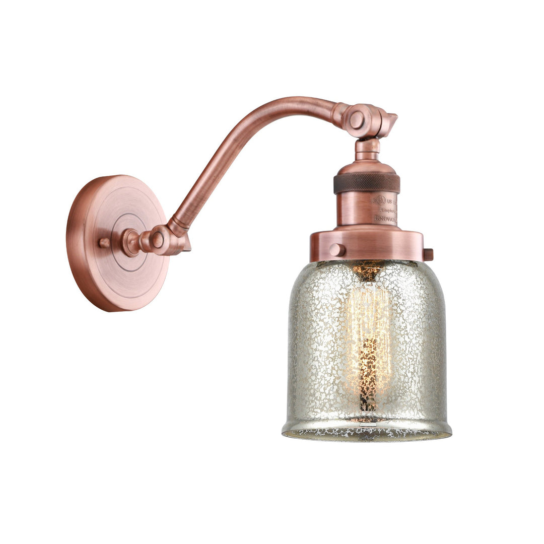 Innovations Franklin Restoration 515-1W-AC-G58-LED Wall Sconce Light - Antique Copper