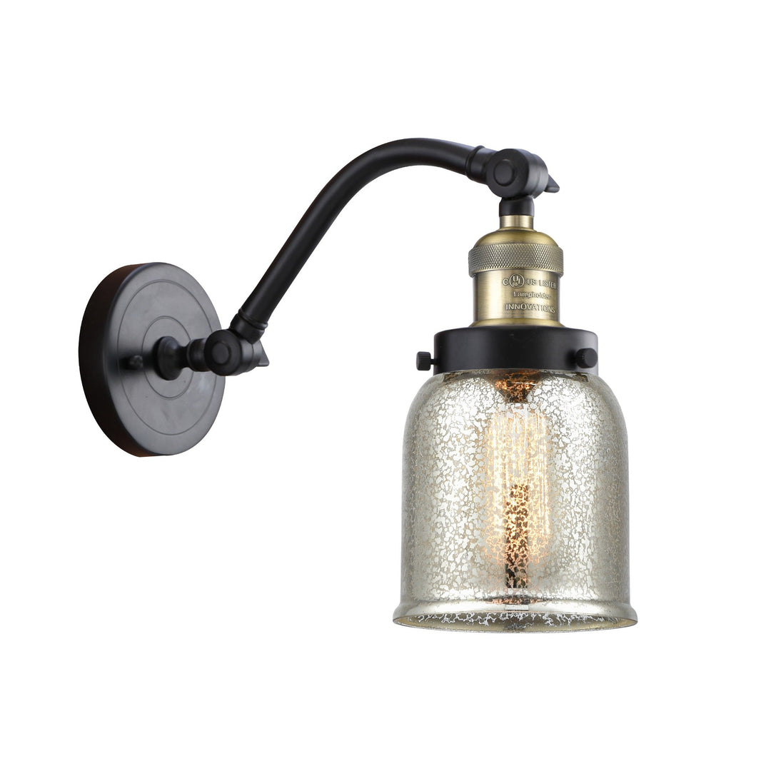 Innovations Franklin Restoration 515-1W-BAB-G58-LED Wall Sconce Light - Black Antique Brass
