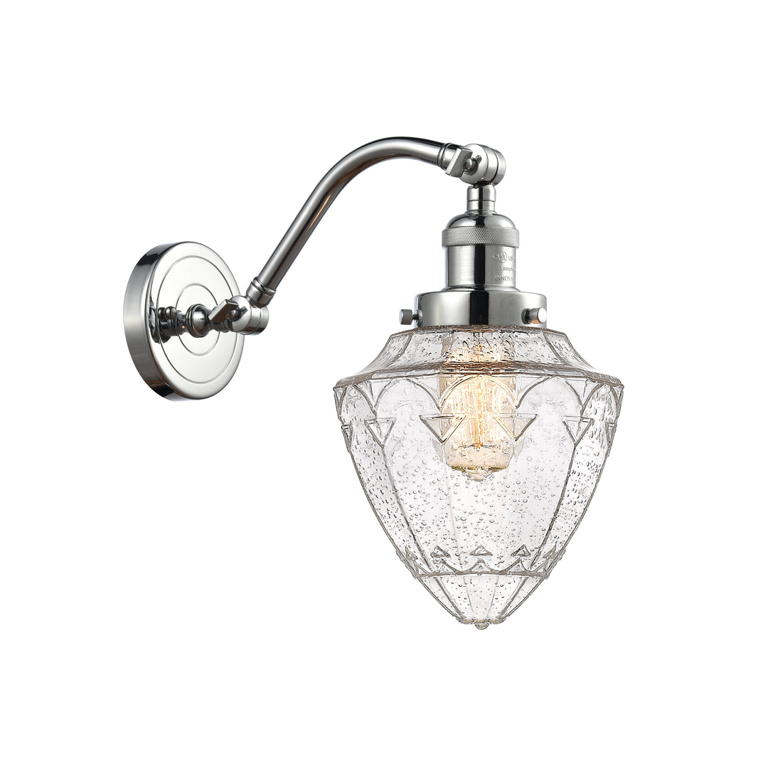 Innovations Franklin Restoration 515-1W-PC-G664-7-LED Wall Sconce Light - Polished Chrome