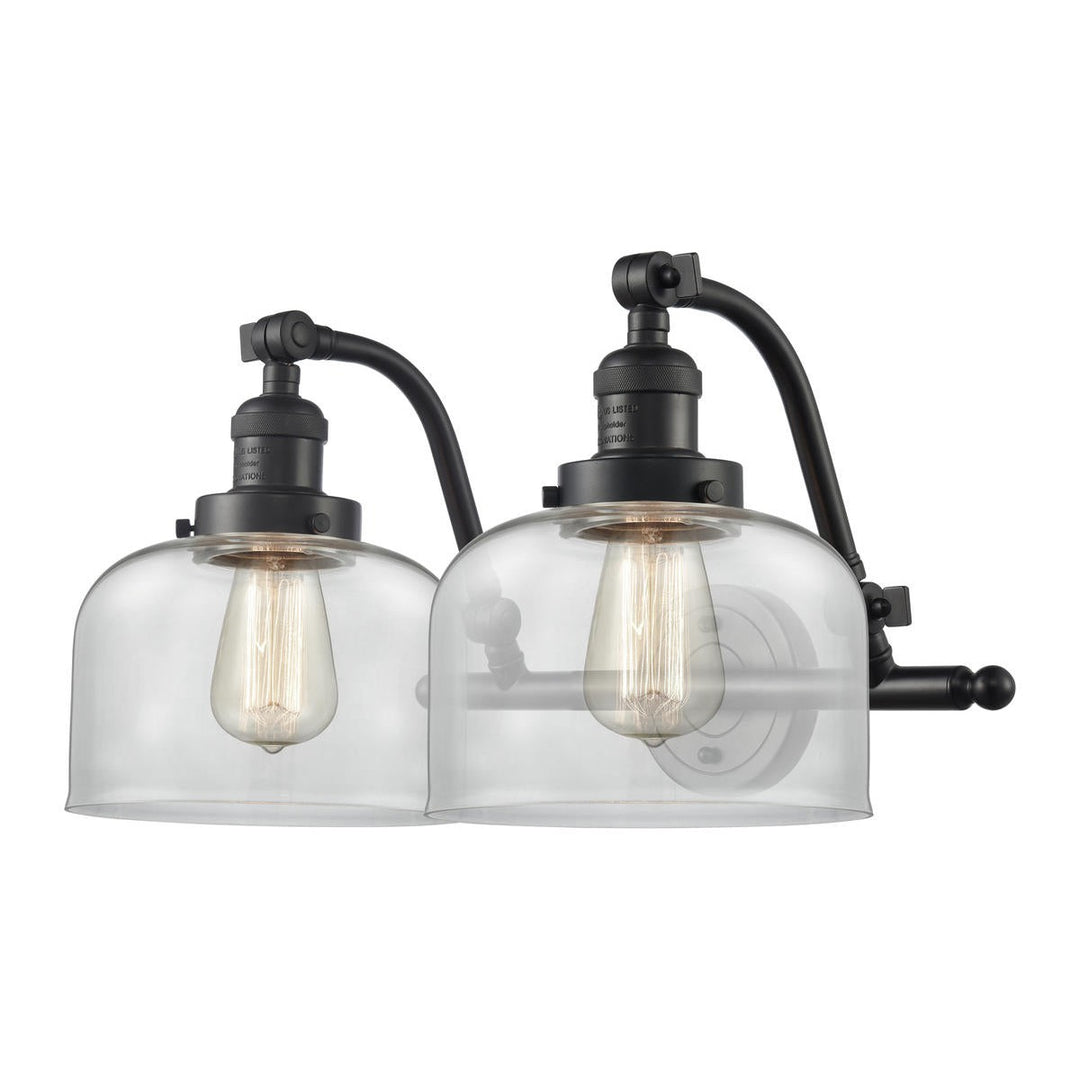 Innovations Franklin Restoration 515-2W-OB-G72 Bath Vanity Light 18 in. wide - Oil Rubbed Bronze