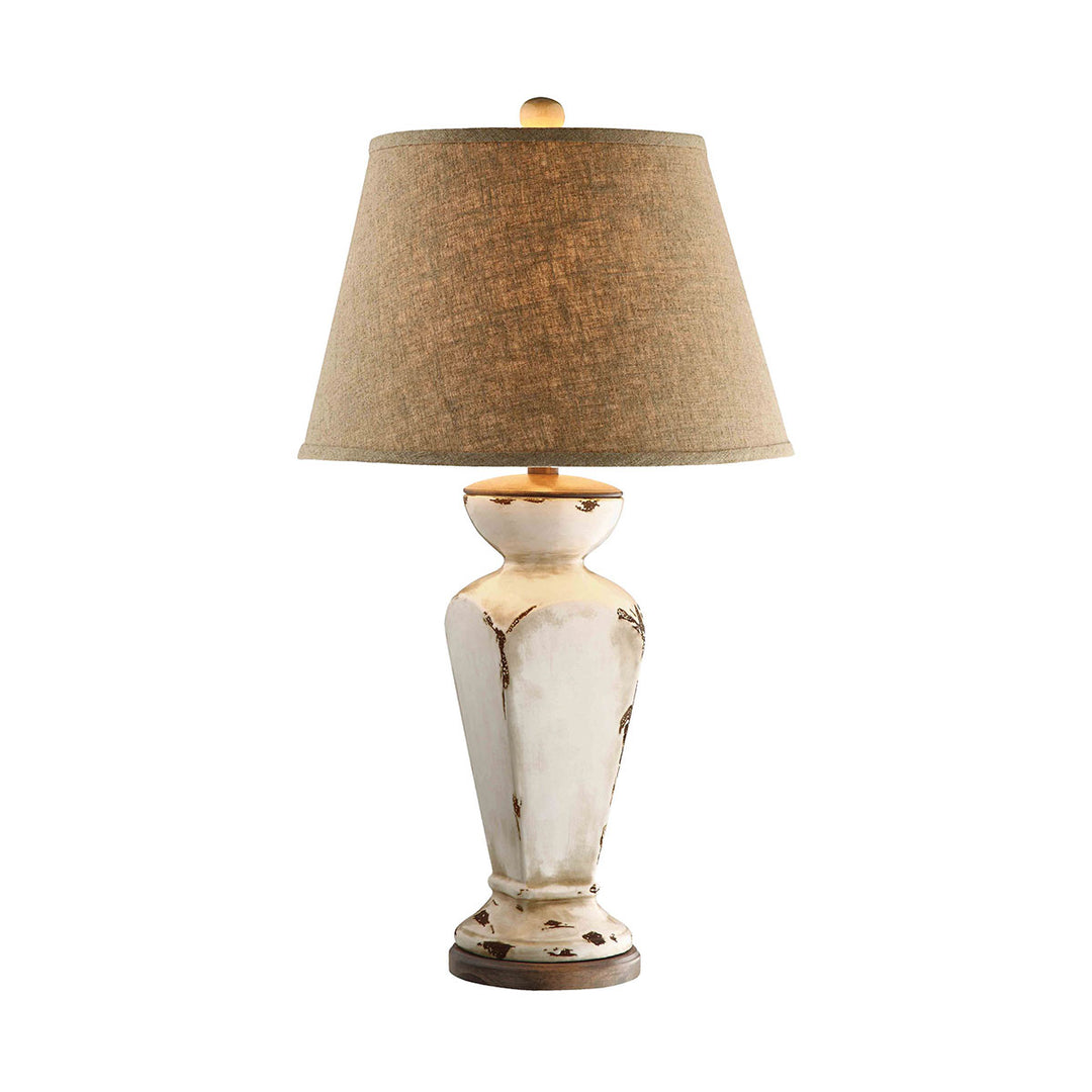 Elk Lighting 90032  Cadence Lamp Antique Cream