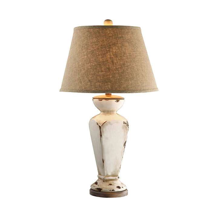 Elk Lighting 90032  Cadence Lamp Antique Cream