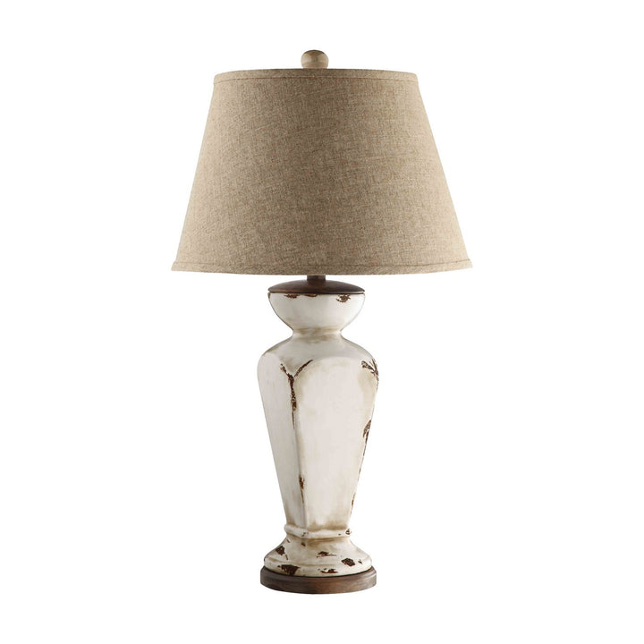 Elk Lighting 90032  Cadence Lamp Antique Cream