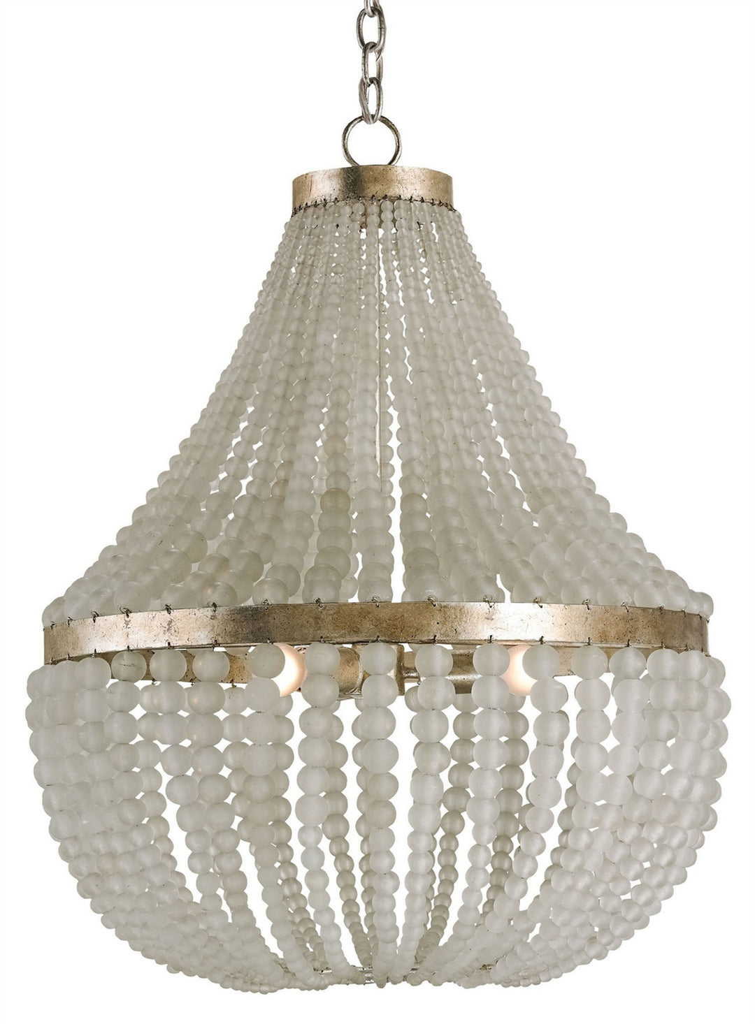 Currey and Company Chanteuse 9202 Pendant Light - Silver Granello