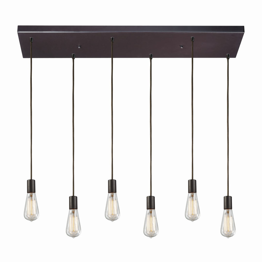 Elk Menlow Park 60046-6RC Pendant Light - Oiled Bronze