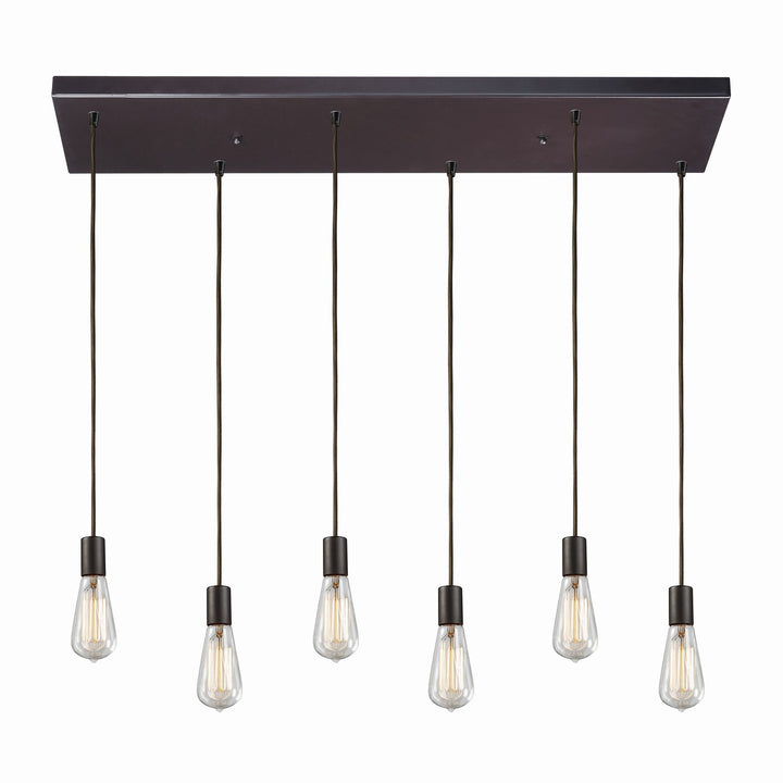 Elk Menlow Park 60046-6RC Pendant Light - Oiled Bronze