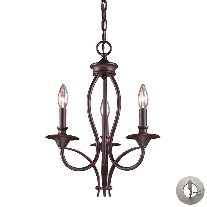 Elk Medford 61031-3-LA Chandelier Light - Oiled Bronze