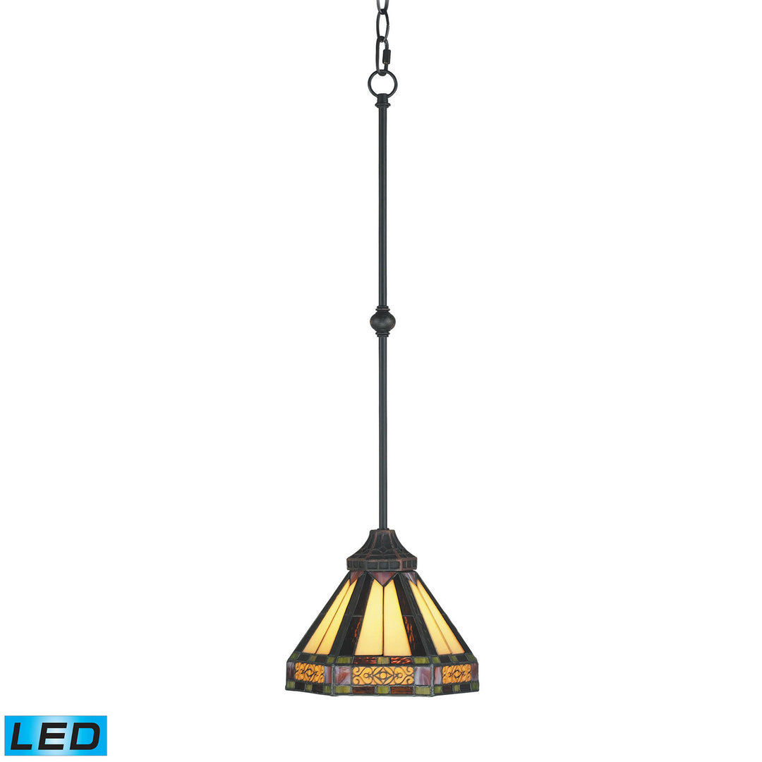 Elk Filigree 629-AB-LED Pendant Light - Aged Bronze