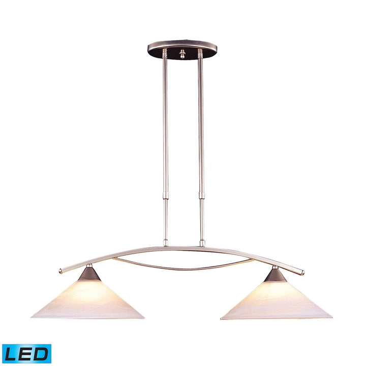 Elk Elysburg 6501/2-LED Pendant Light - Satin Nickel