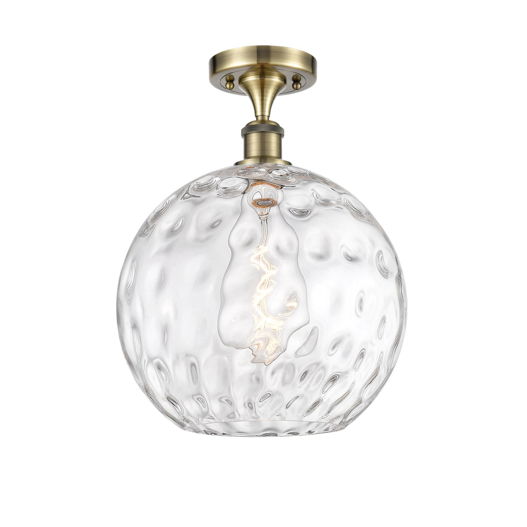 Innovations Ballston 516-1C-AB-G1215-12-LED Ceiling Light - Antique Brass