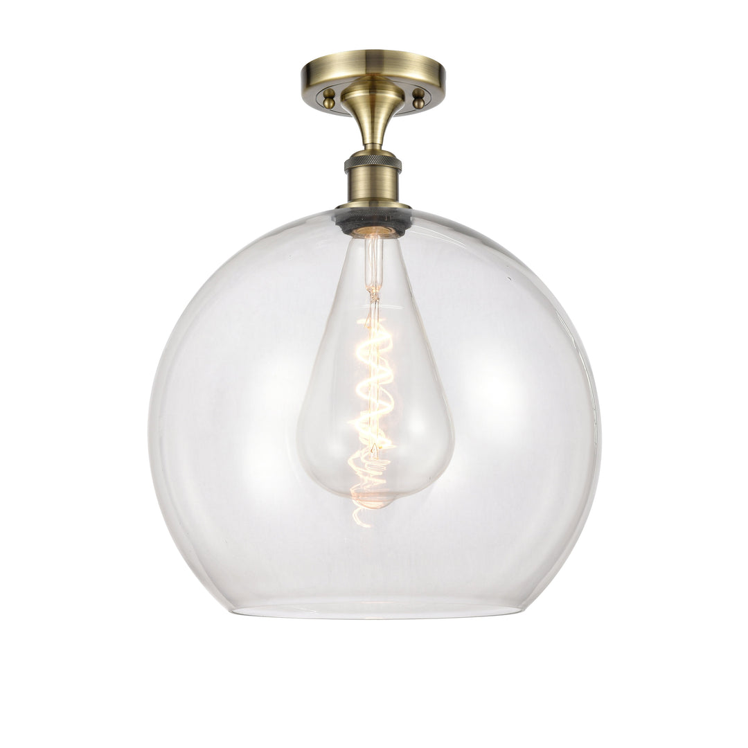 Innovations Ballston 516-1C-AB-G122-14-LED Ceiling Light - Antique Brass