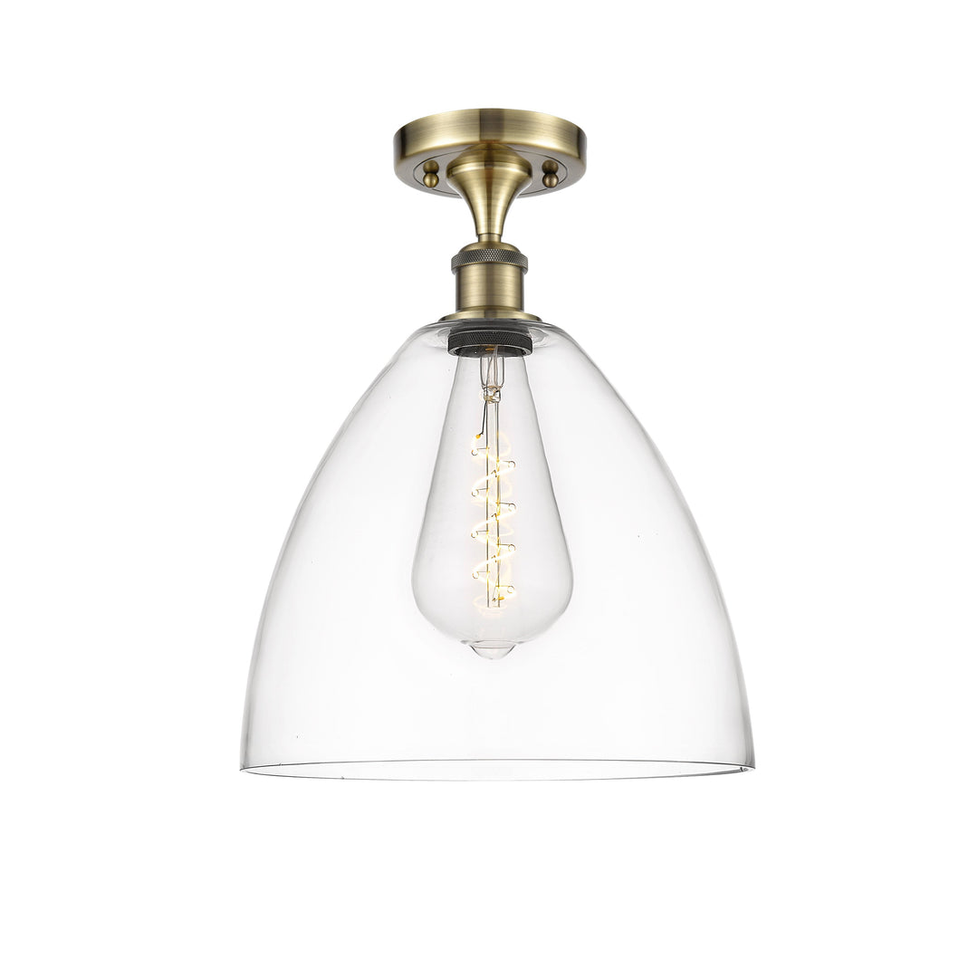 Innovations Ballston 516-1C-AB-GBD-122 Ceiling Light - Antique Brass