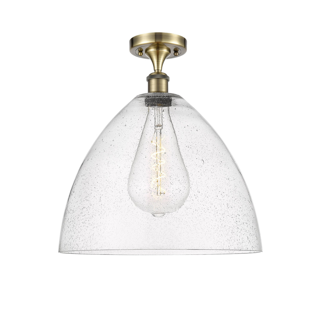 Innovations Ballston 516-1C-AB-GBD-164 Ceiling Light - Antique Brass