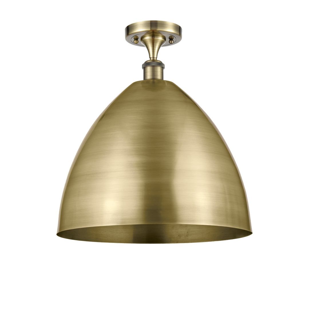 Innovations Ballston 516-1C-AB-MBD-16-AB Ceiling Light - Antique Brass