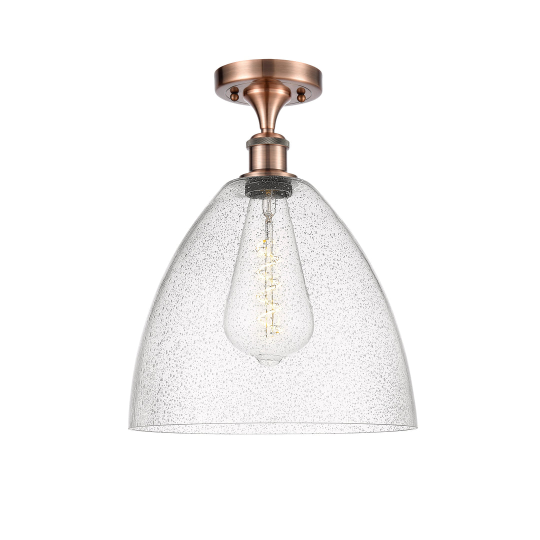 Innovations Ballston 516-1C-AC-GBD-124 Ceiling Light - Antique Copper