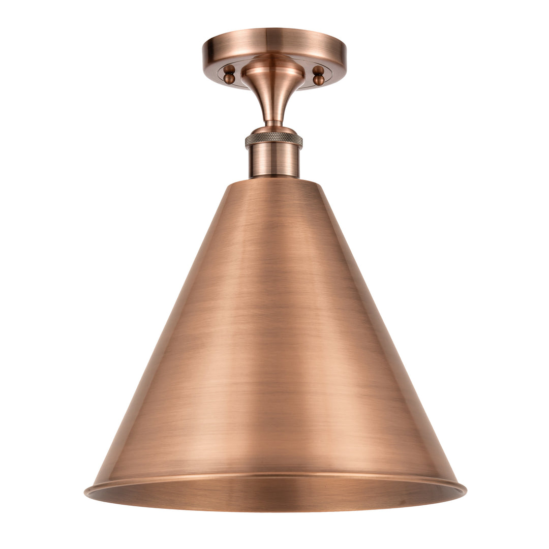 Innovations Ballston 516-1C-AC-MBC-16-AC-LED Ceiling Light - Antique Copper