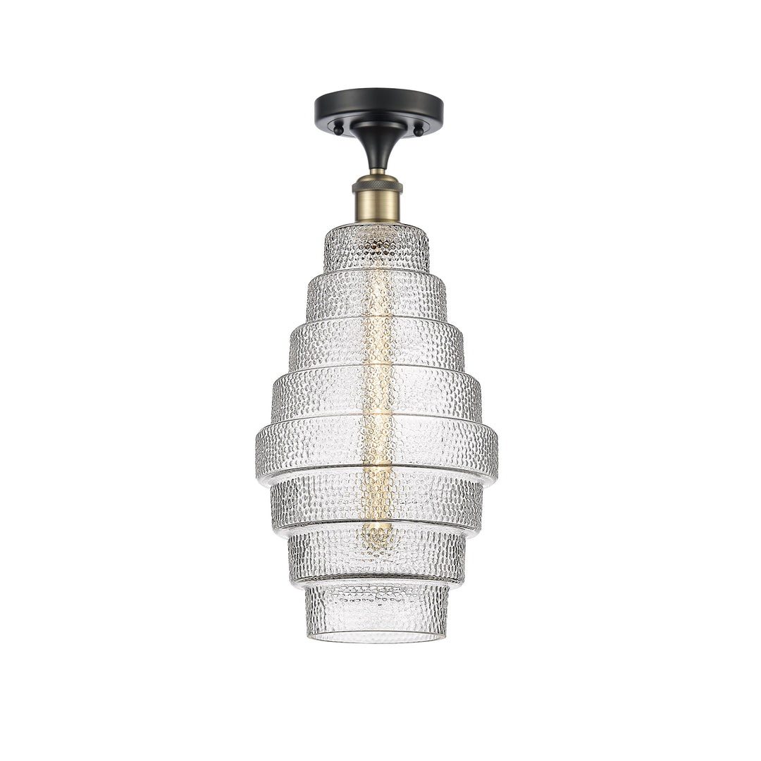 Innovations Ballston 516-1C-BAB-G672-8 Ceiling Light - Black Antique Brass