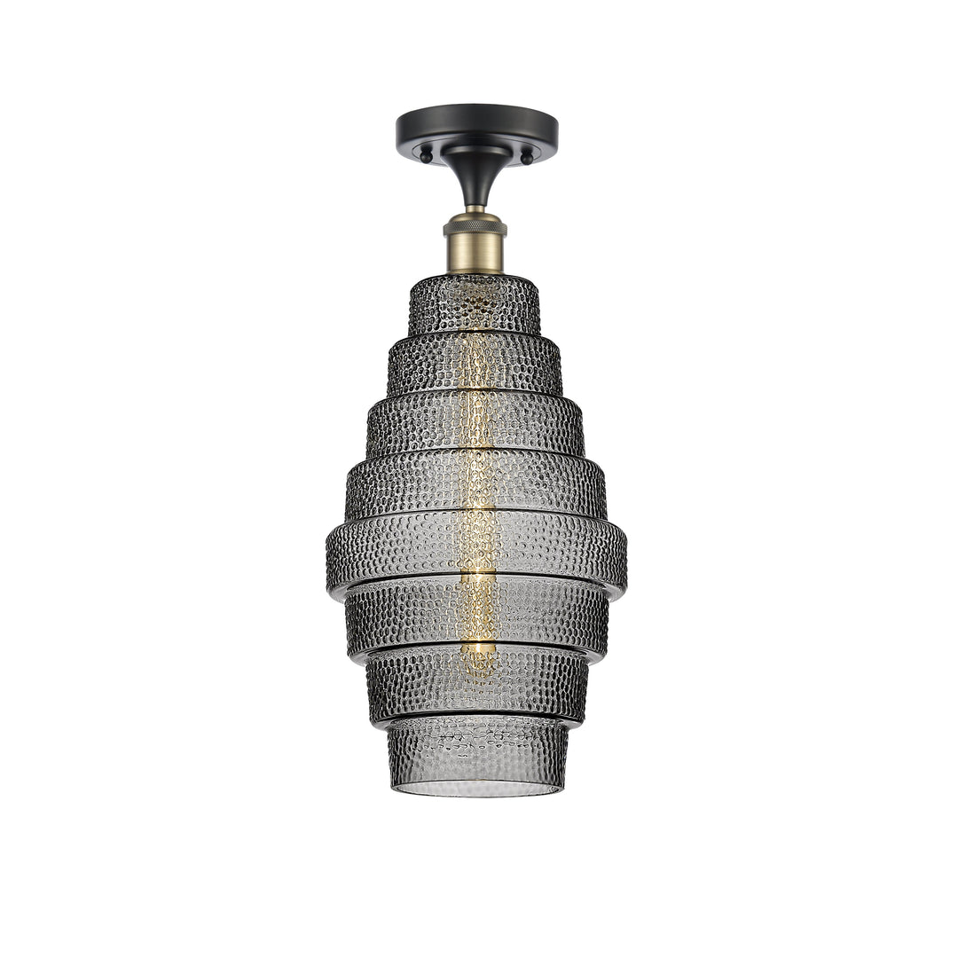 Innovations Ballston 516-1C-BAB-G673-8 Ceiling Light - Black Antique Brass