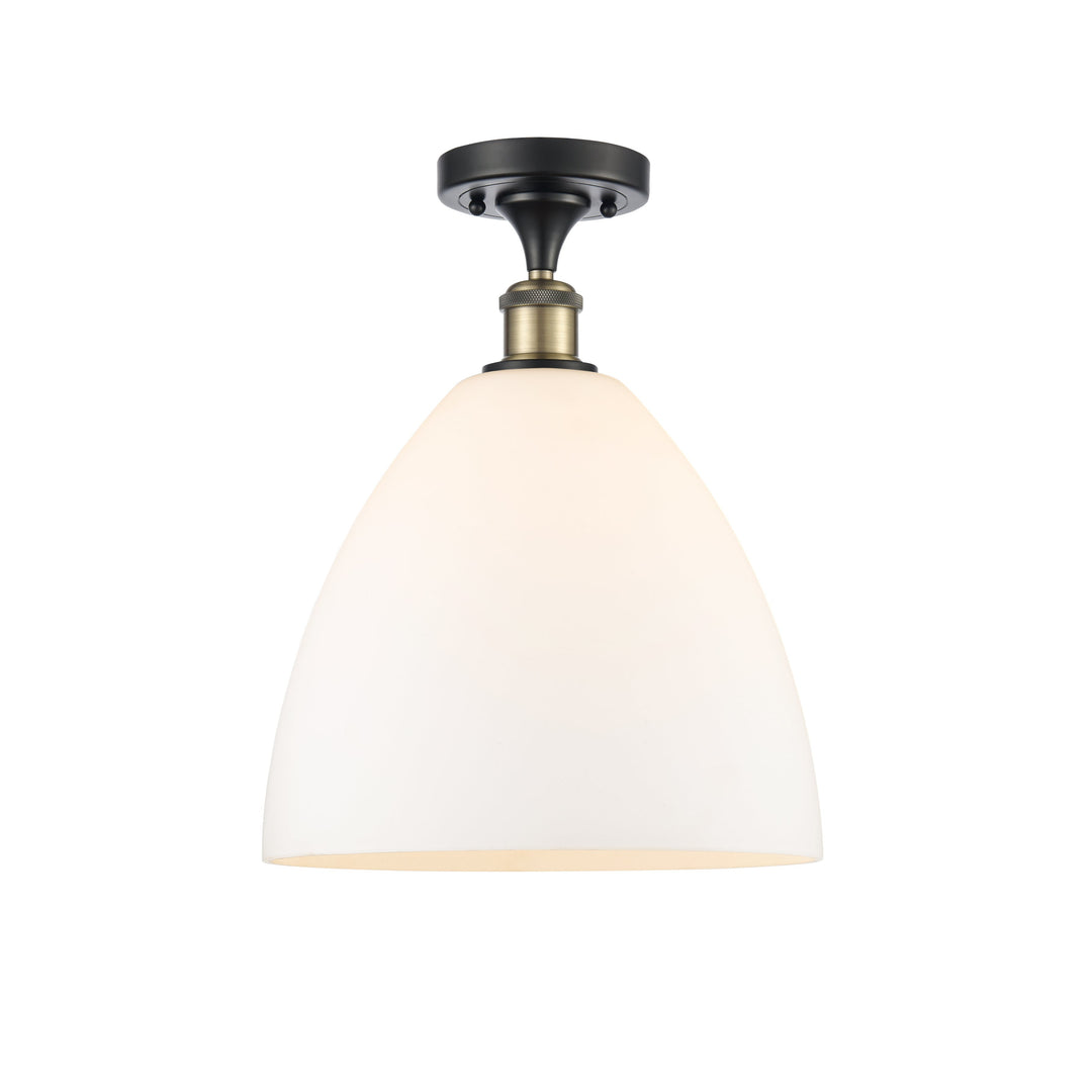 Innovations Ballston 516-1C-BAB-GBD-121 Ceiling Light - Black Antique Brass