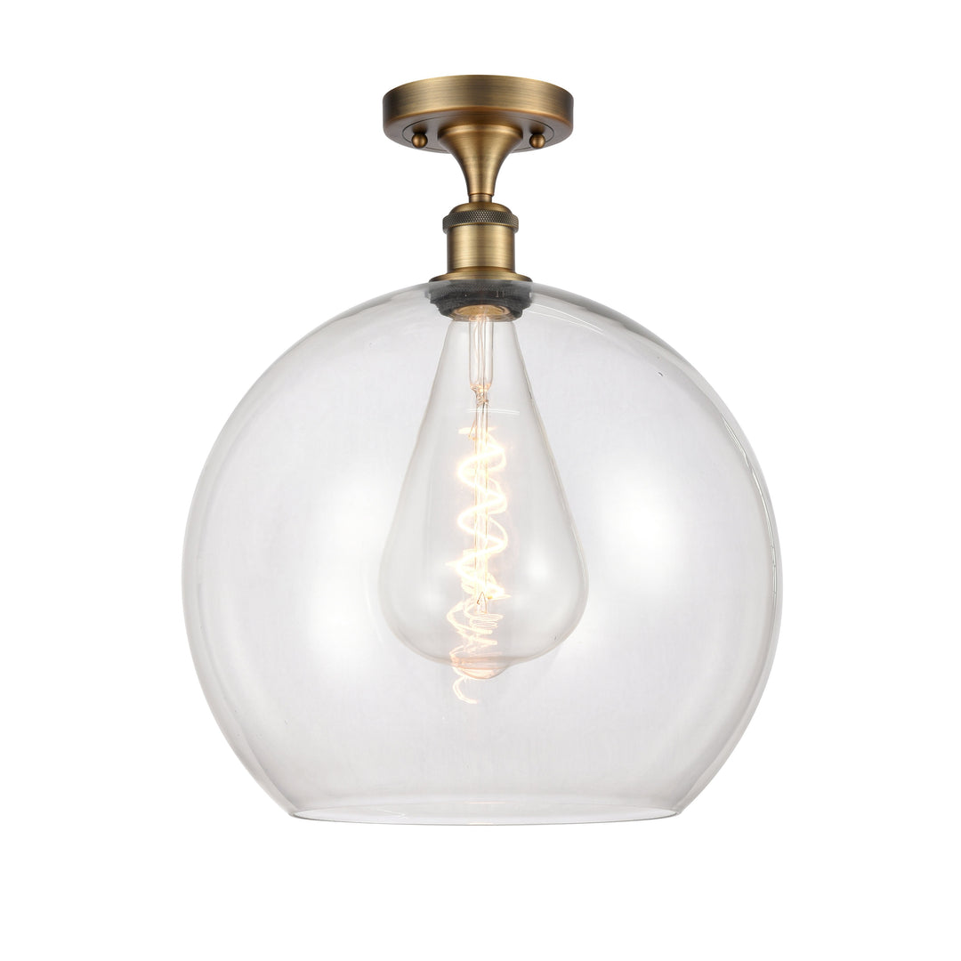 Innovations Ballston 516-1C-BB-G122-14 Ceiling Light - Brushed Brass