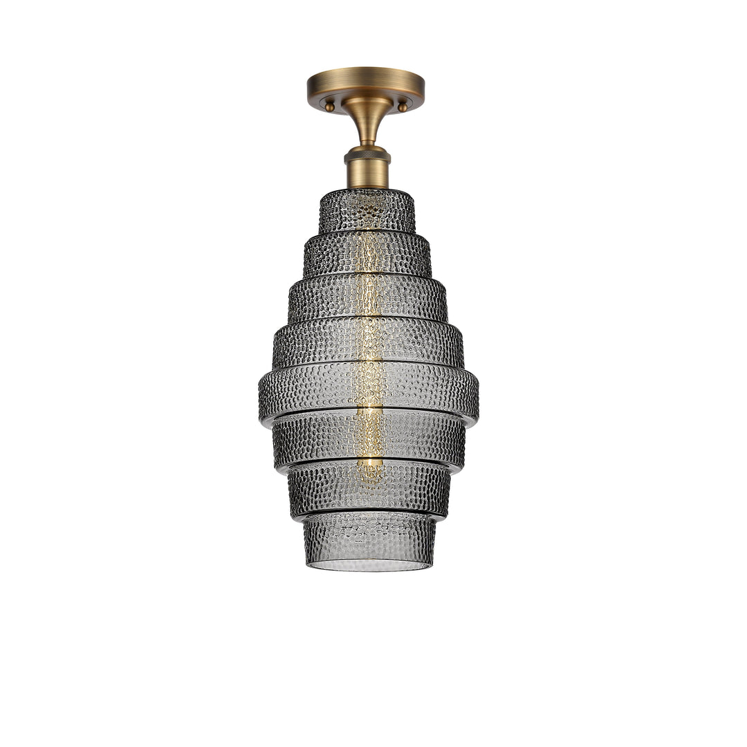 Innovations Ballston 516-1C-BB-G673-8 Ceiling Light - Brushed Brass