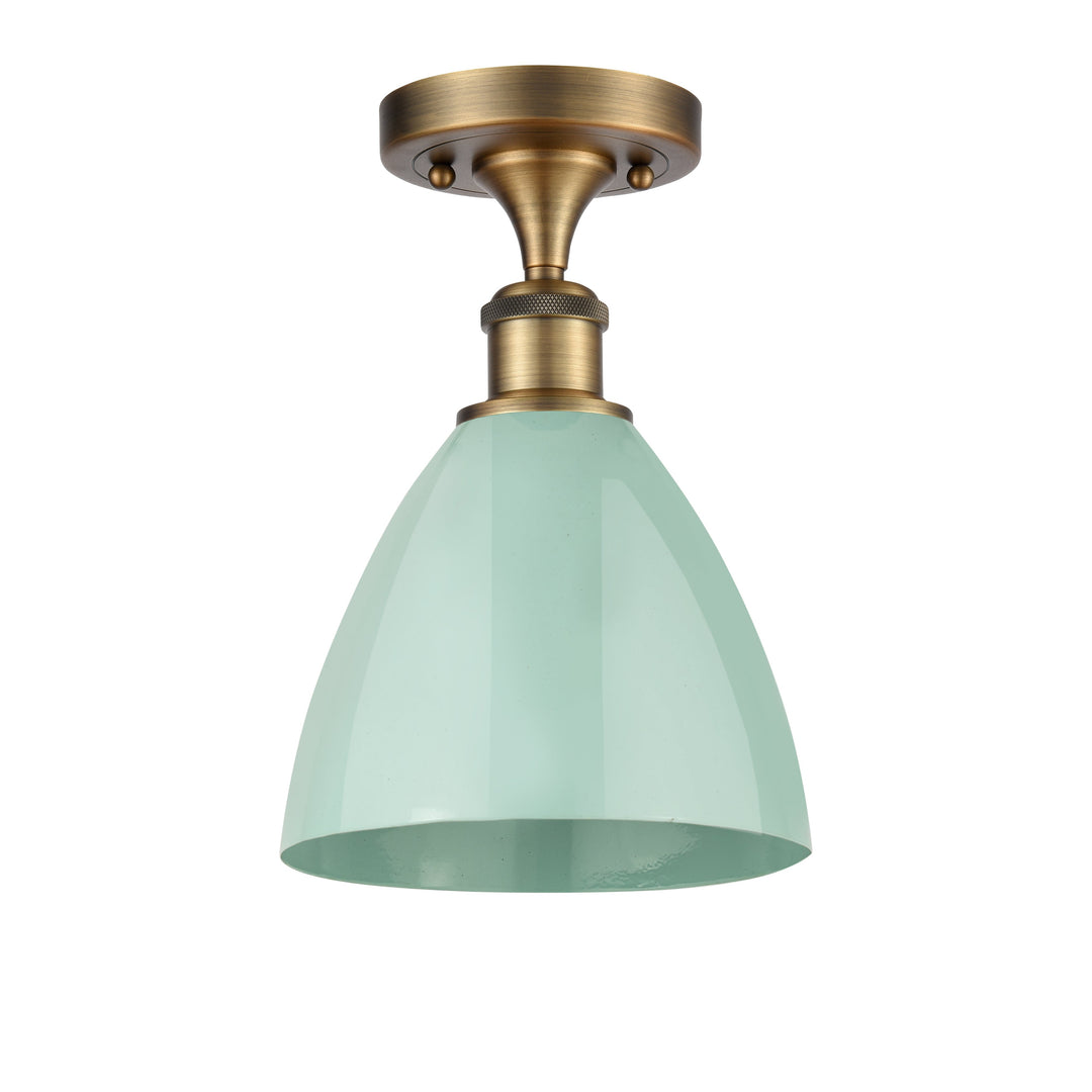 Innovations Ballston 516-1C-BB-MBD-75-SF Ceiling Light - Brushed Brass