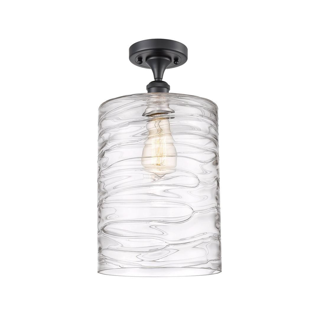 Innovations Ballston 516-1C-BK-G1113-L-LED Ceiling Light - Matte Black