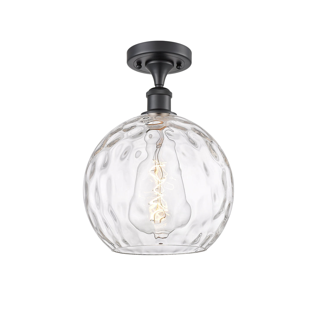 Innovations Ballston 516-1C-BK-G1215-10-LED Ceiling Light - Matte Black