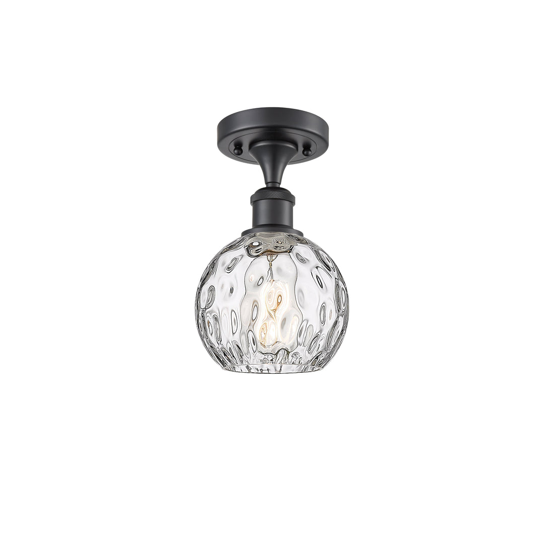 Innovations Ballston 516-1C-BK-G1215-6-LED Ceiling Light - Matte Black