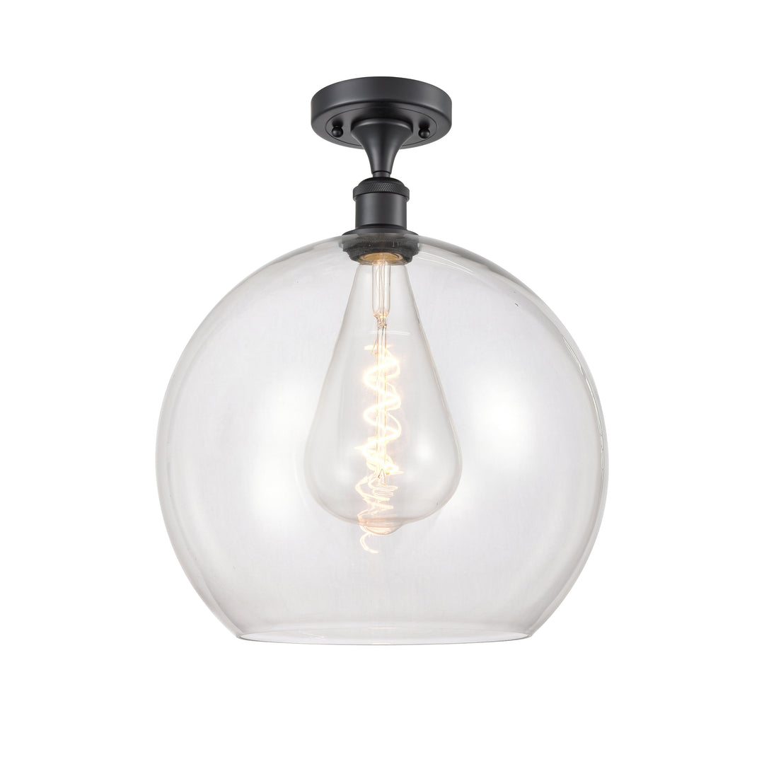 Innovations Ballston 516-1C-BK-G122-14 Ceiling Light - Matte Black