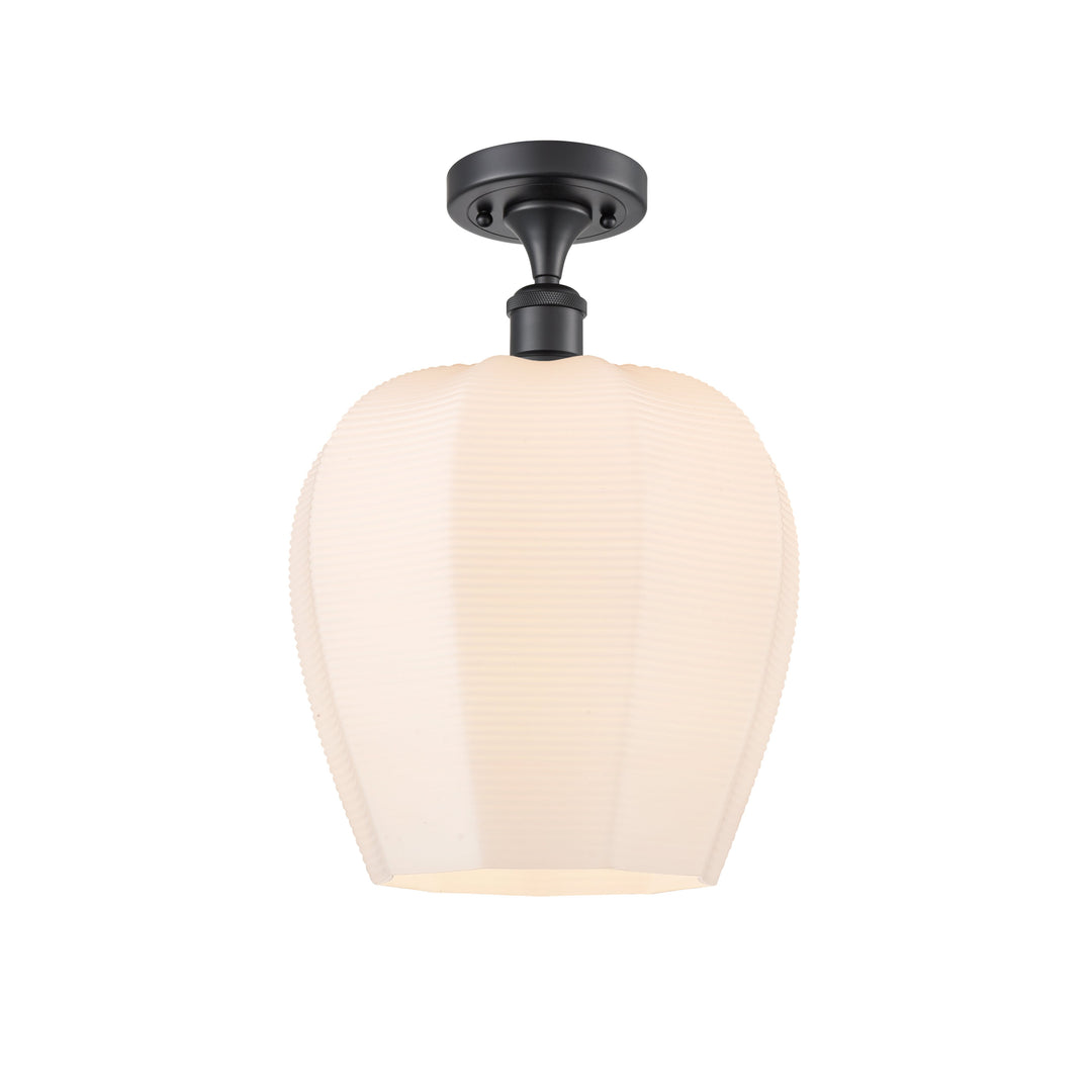 Innovations Ballston 516-1C-BK-G461-12-LED Ceiling Light - Matte Black