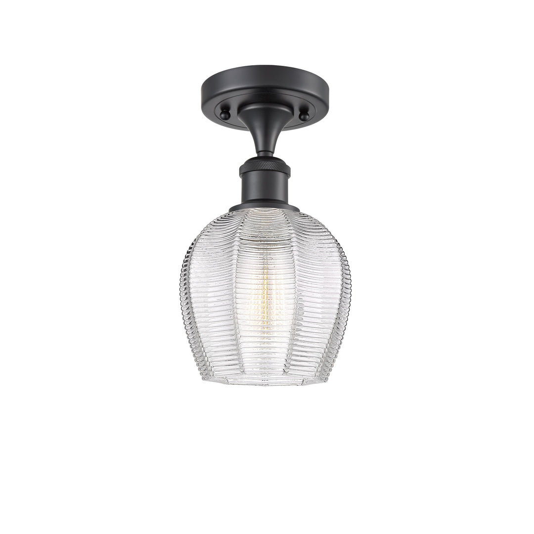 Innovations Ballston 516-1C-BK-G462-6 Ceiling Light - Matte Black