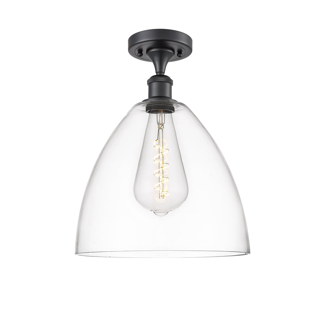 Innovations Ballston 516-1C-BK-GBD-122-LED Ceiling Light - Matte Black