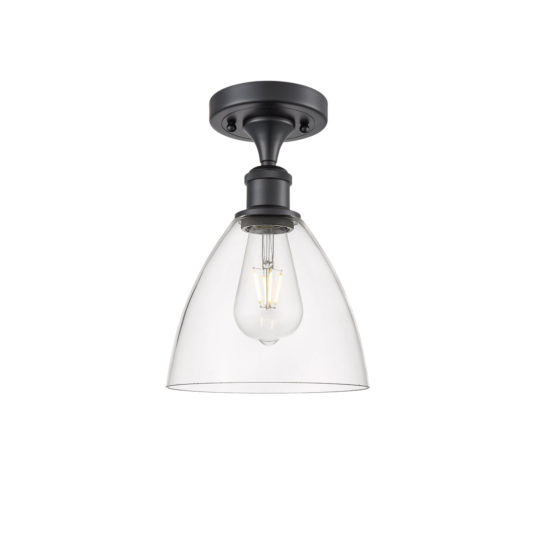 Innovations Ballston 516-1C-BK-GBD-752-LED Ceiling Light - Matte Black