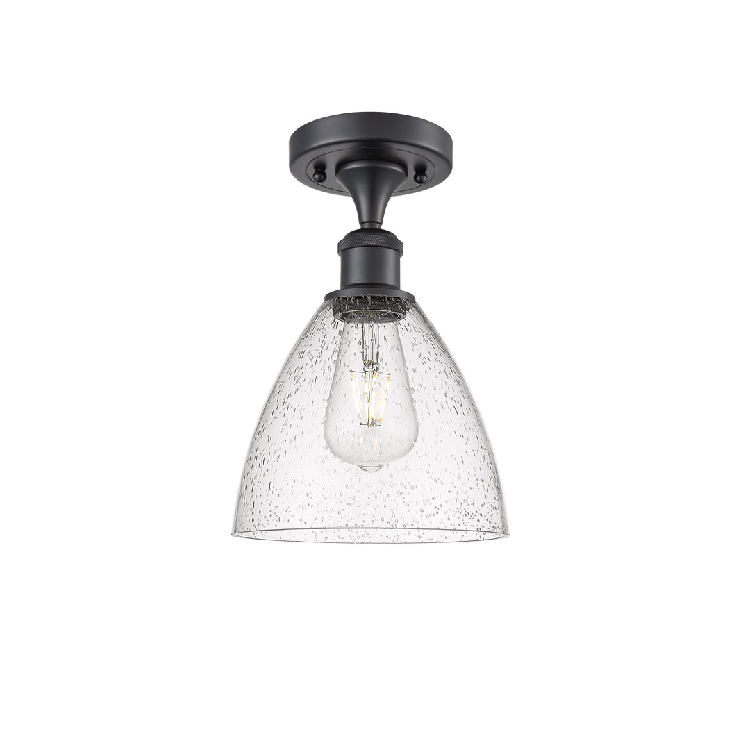 Innovations Ballston 516-1C-BK-GBD-754 Ceiling Light - Matte Black