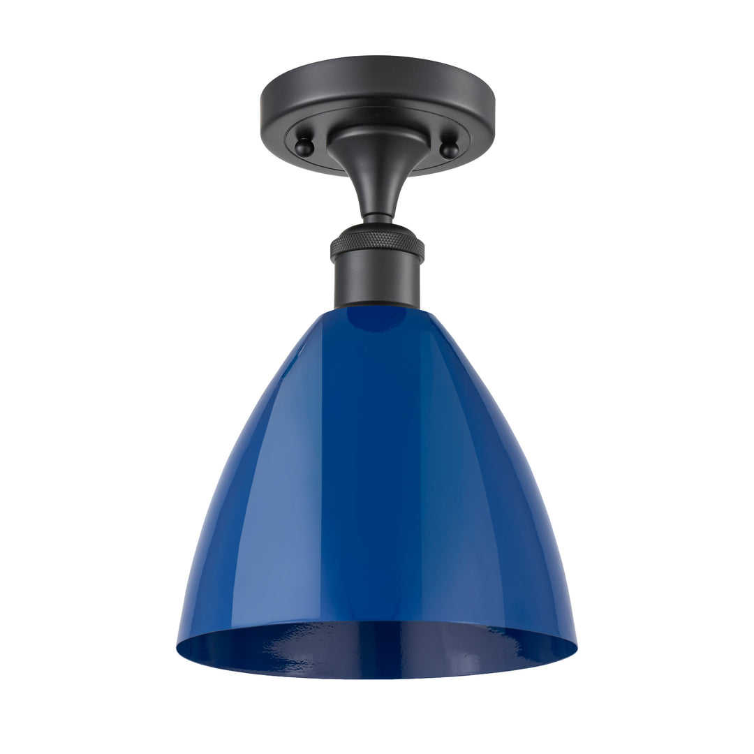 Innovations Ballston 516-1C-BK-MBD-75-BL-LED Ceiling Light - Matte Black