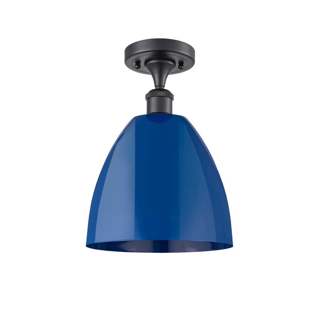 Innovations Ballston 516-1C-BK-MBD-9-BL-LED Ceiling Light - Matte Black