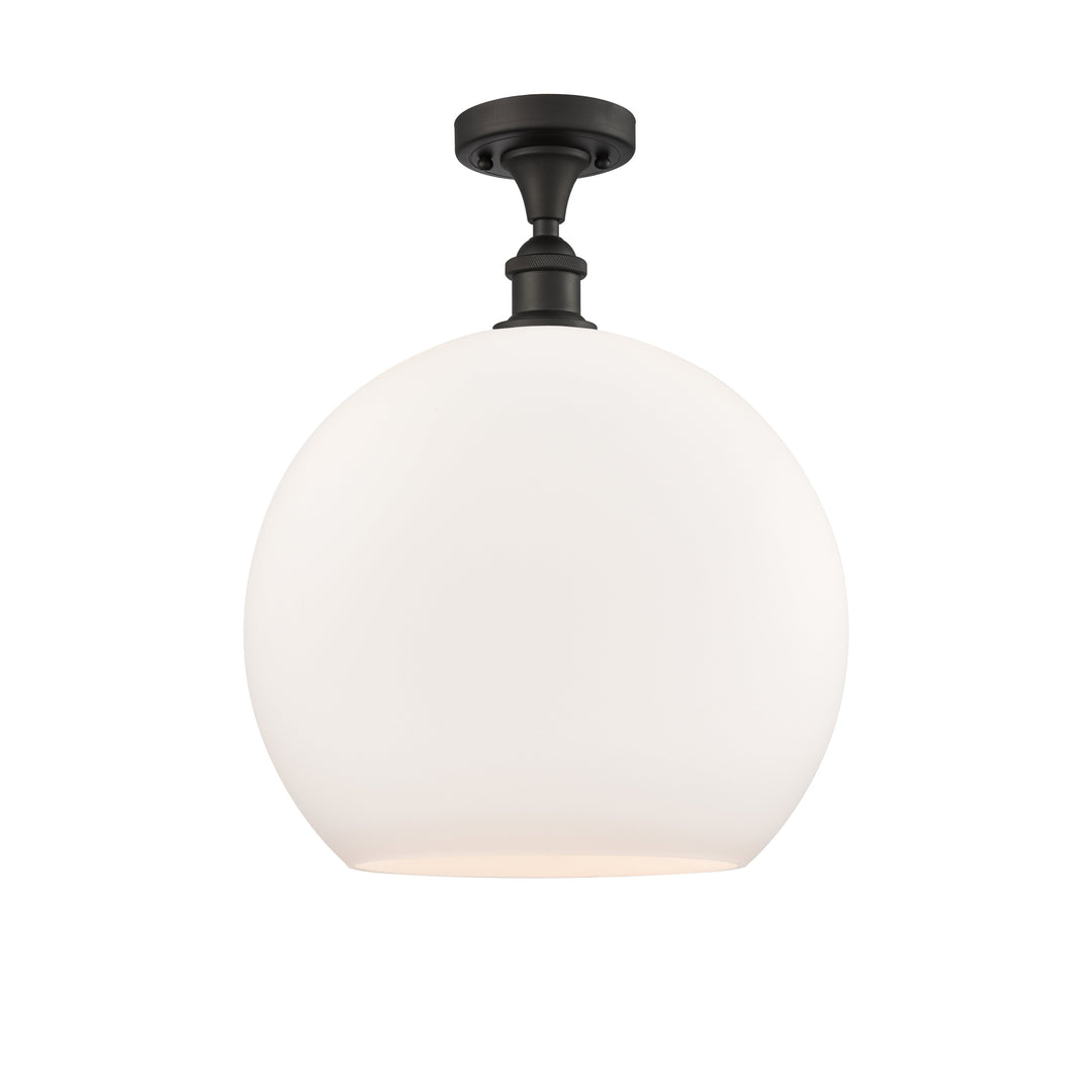 Innovations Ballston 516-1C-OB-G121-14-LED Ceiling Light - Oil Rubbed Bronze