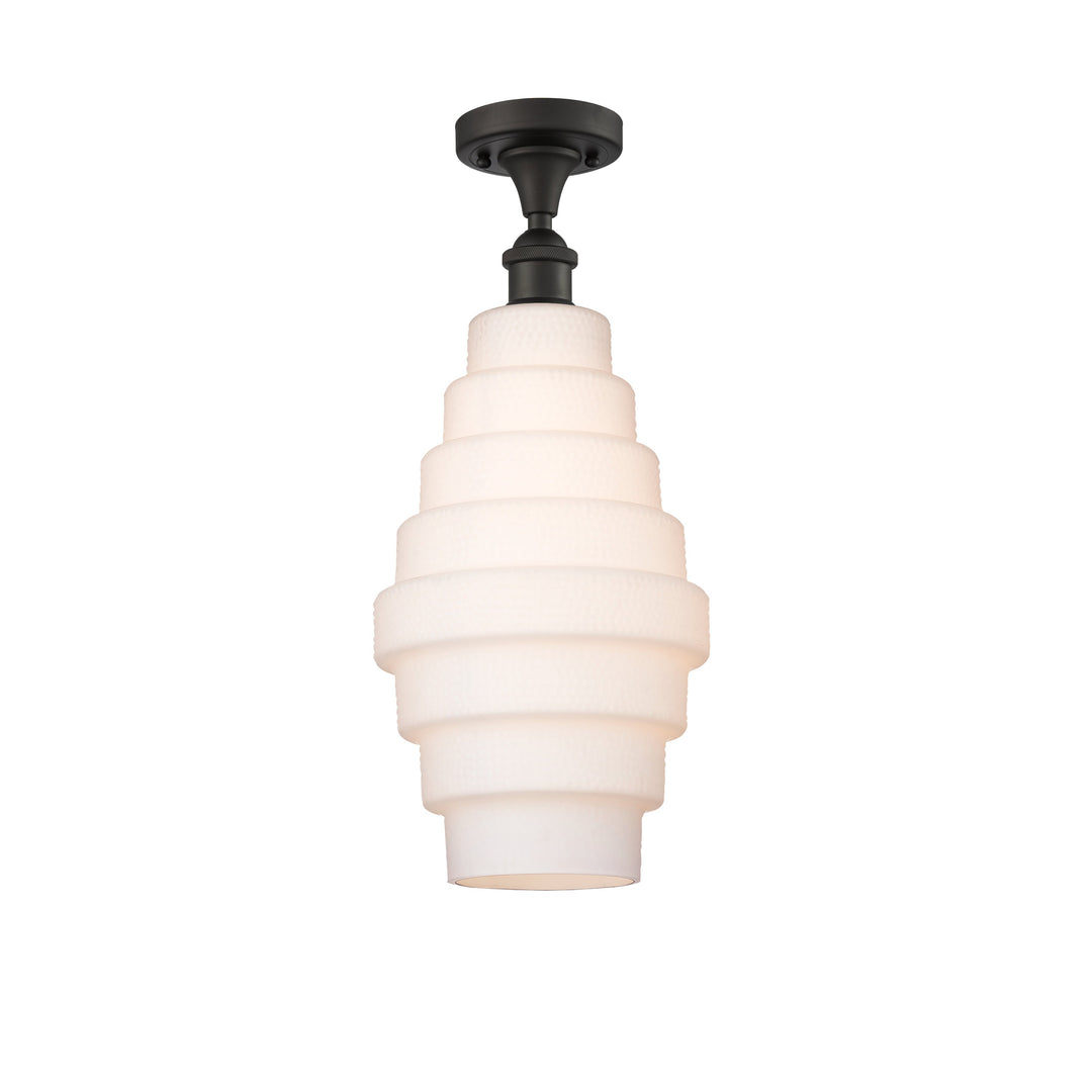 Innovations Ballston 516-1C-OB-G671-8-LED Ceiling Light - Oil Rubbed Bronze