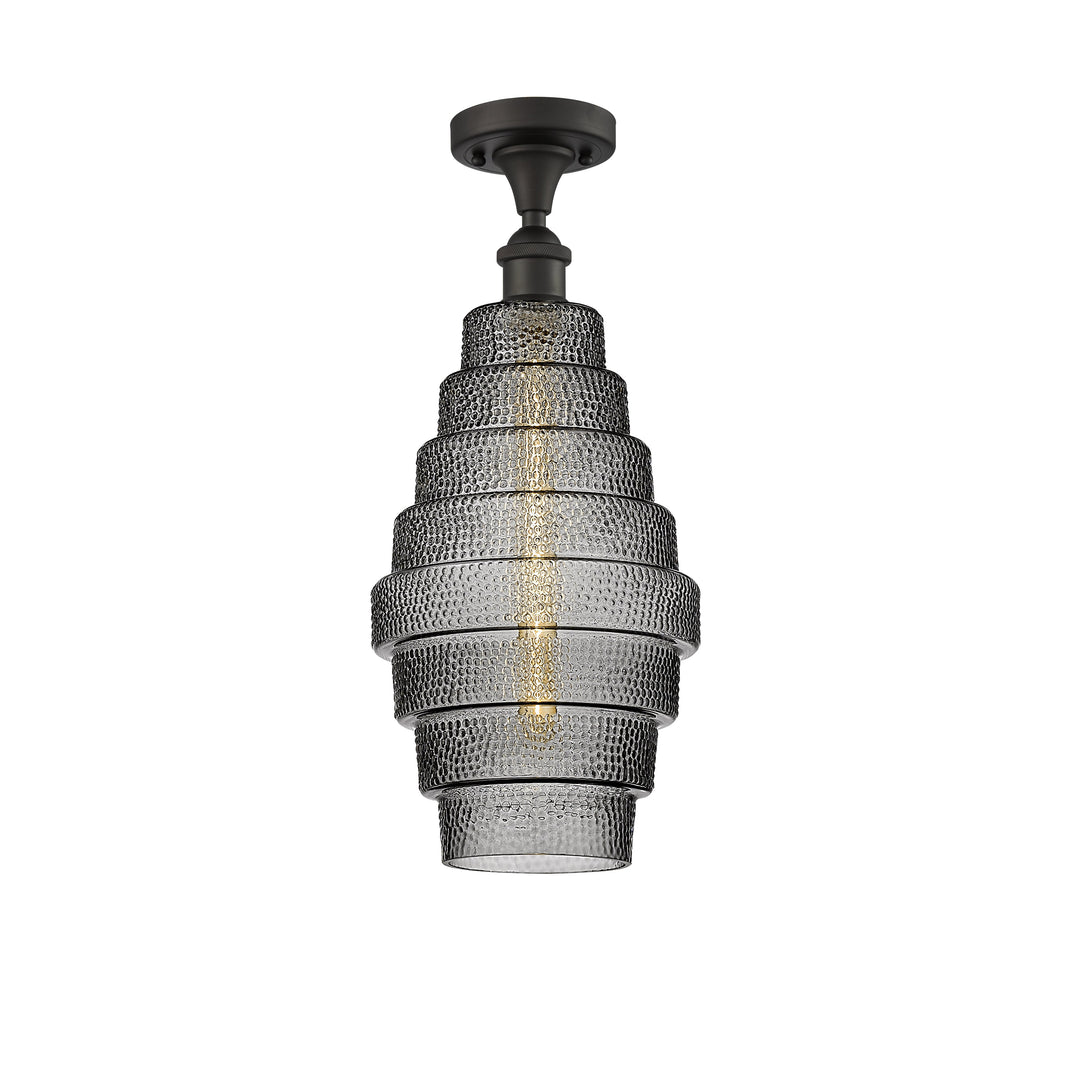 Innovations Ballston 516-1C-OB-G673-8-LED Ceiling Light - Oil Rubbed Bronze