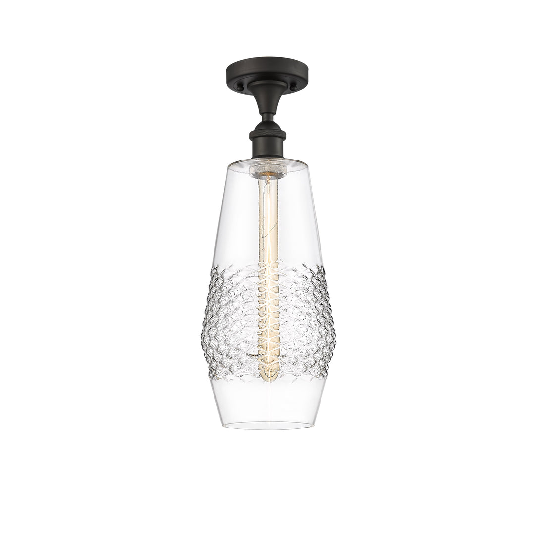 Innovations Ballston 516-1C-OB-G682-7 Ceiling Light - Oil Rubbed Bronze