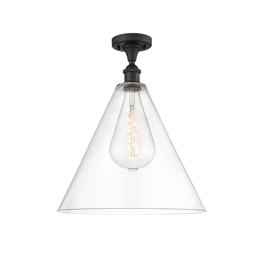 Innovations Ballston 516-1C-OB-GBC-162-LED Ceiling Light - Oil Rubbed Bronze