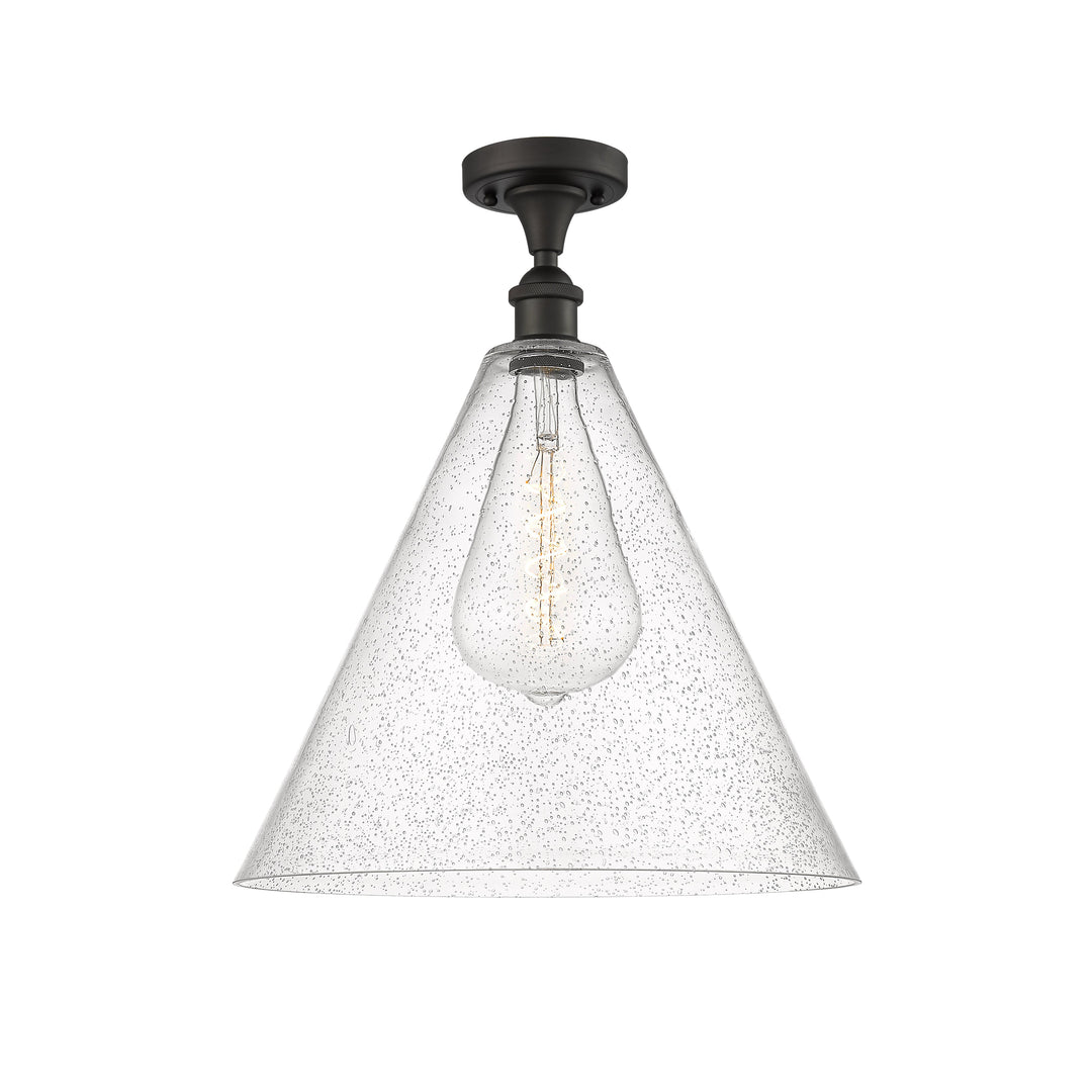 Innovations Ballston 516-1C-OB-GBC-164-LED Ceiling Light - Oil Rubbed Bronze