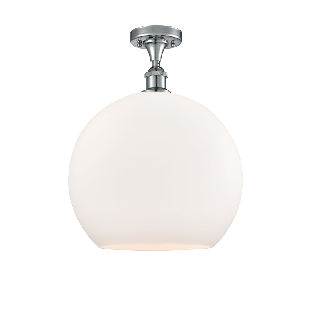 Innovations Ballston 516-1C-PC-G121-14-LED Ceiling Light - Polished Chrome