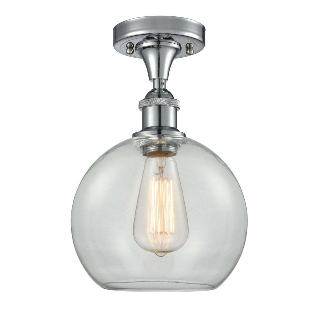 Innovations Ballston 516-1C-PC-G122-8 Ceiling Light - Polished Chrome