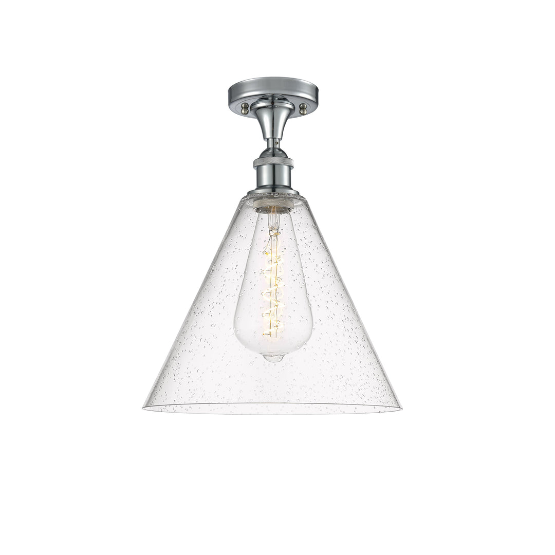 Innovations Ballston 516-1C-PC-GBC-124-LED Ceiling Light - Polished Chrome
