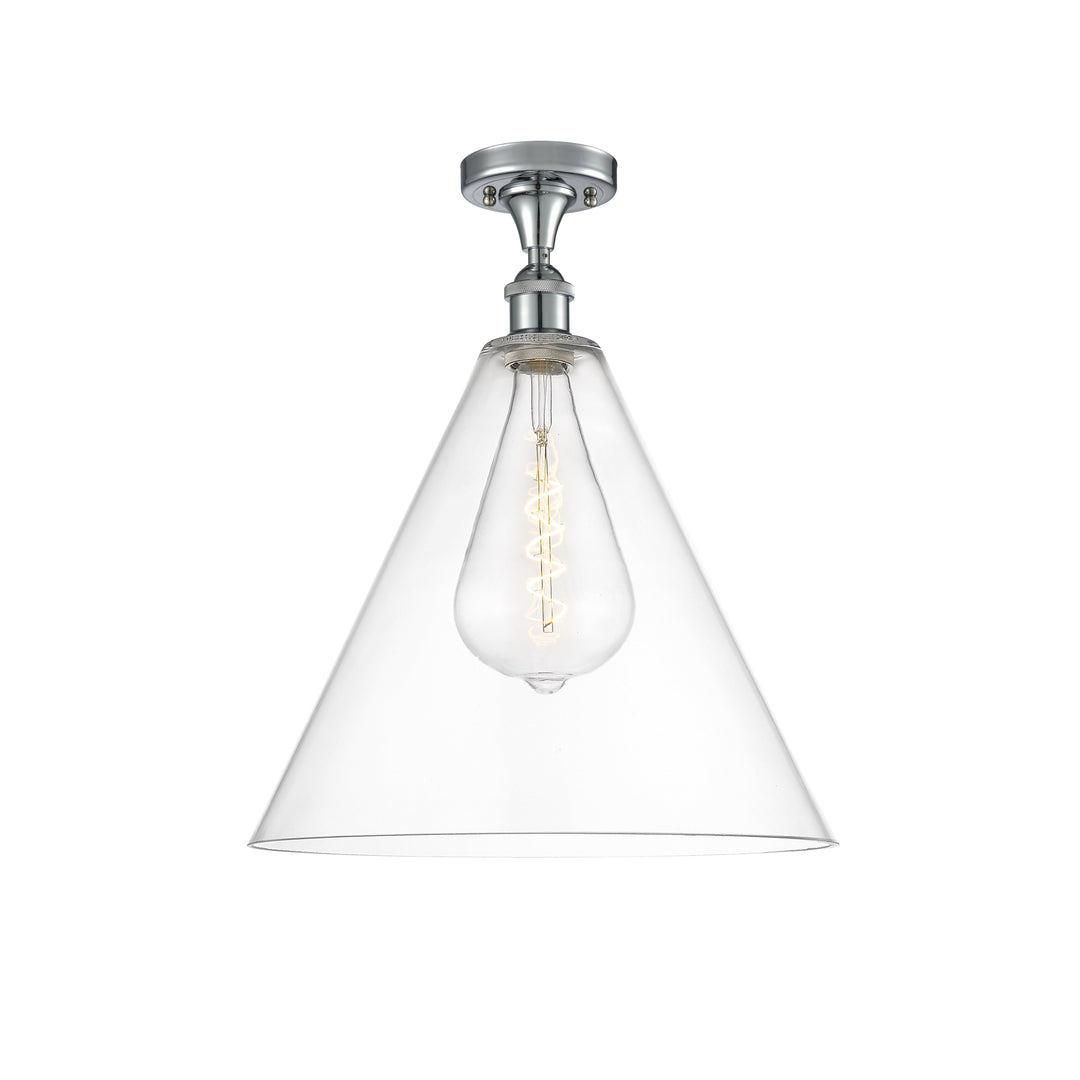 Innovations Ballston 516-1C-PC-GBC-162 Ceiling Light - Polished Chrome