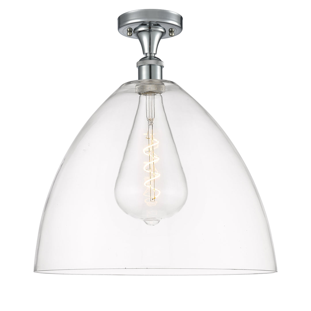 Innovations Ballston 516-1C-PC-GBD-162-LED Ceiling Light - Polished Chrome