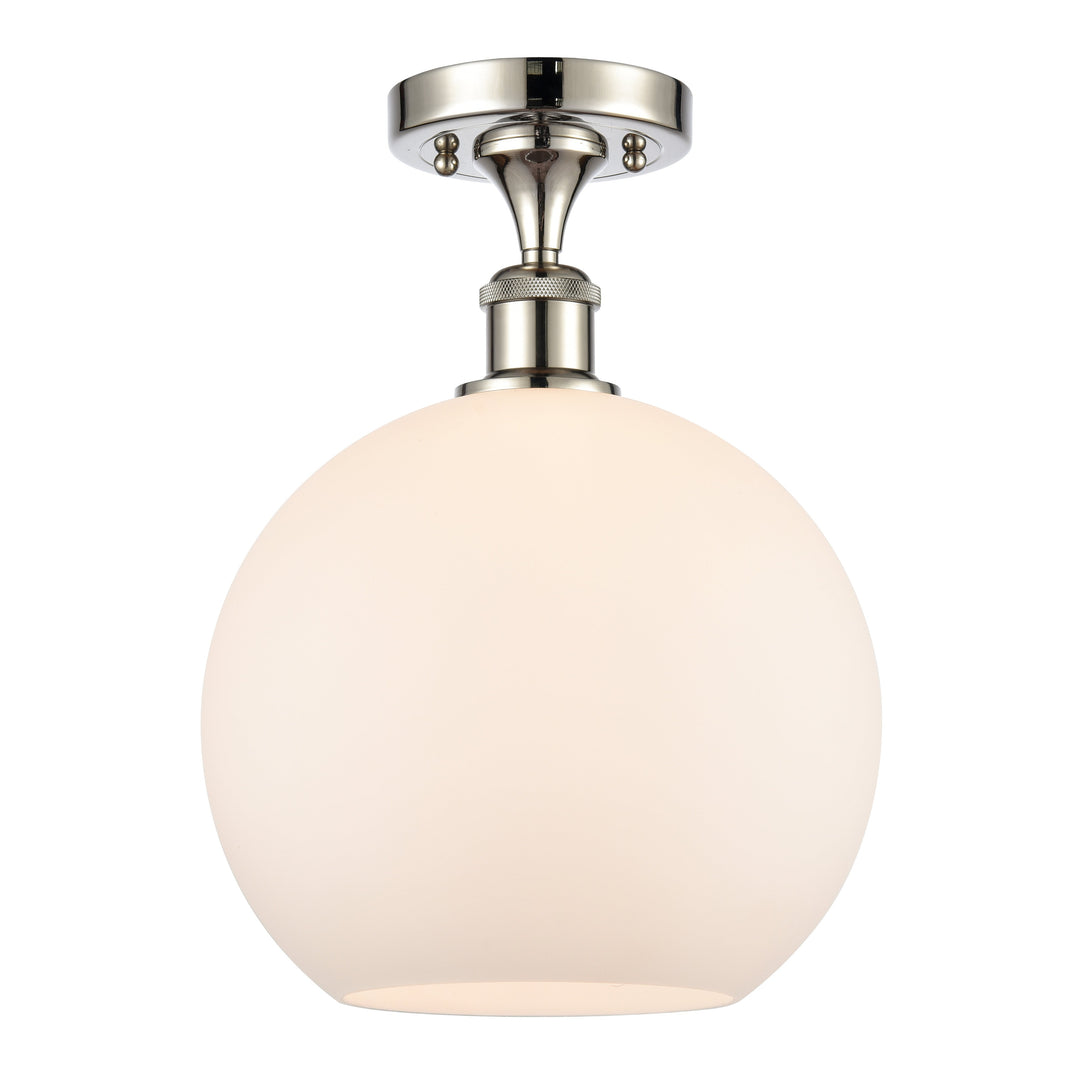 Innovations Ballston 516-1C-PN-G121-10-LED Ceiling Light - Polished Nickel