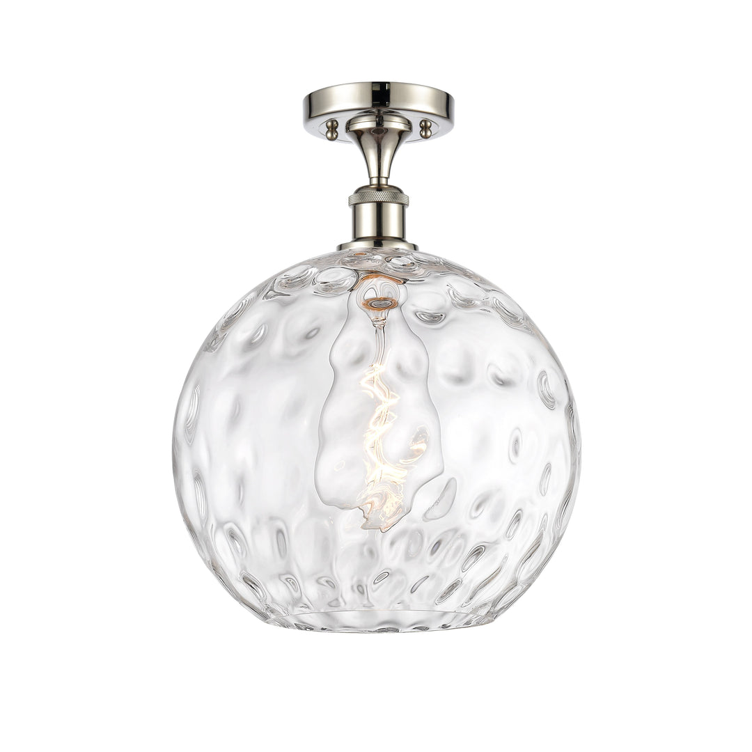 Innovations Ballston 516-1C-PN-G1215-12 Ceiling Light - Polished Nickel